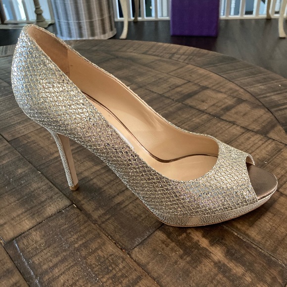 Jimmy Choo Luna peep toe pump - Picture 3 of 4